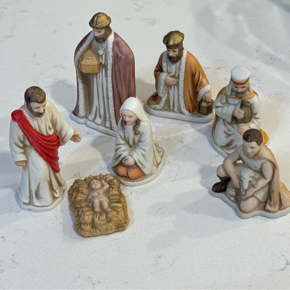 Lefton / Vintage Nativity/ ©1989G.Z.L. 07332